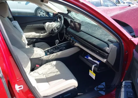 2024 Honda Accord Hybrid Touring z USA, uszkodzony, nr VIN 1HGCY2F85RA085120